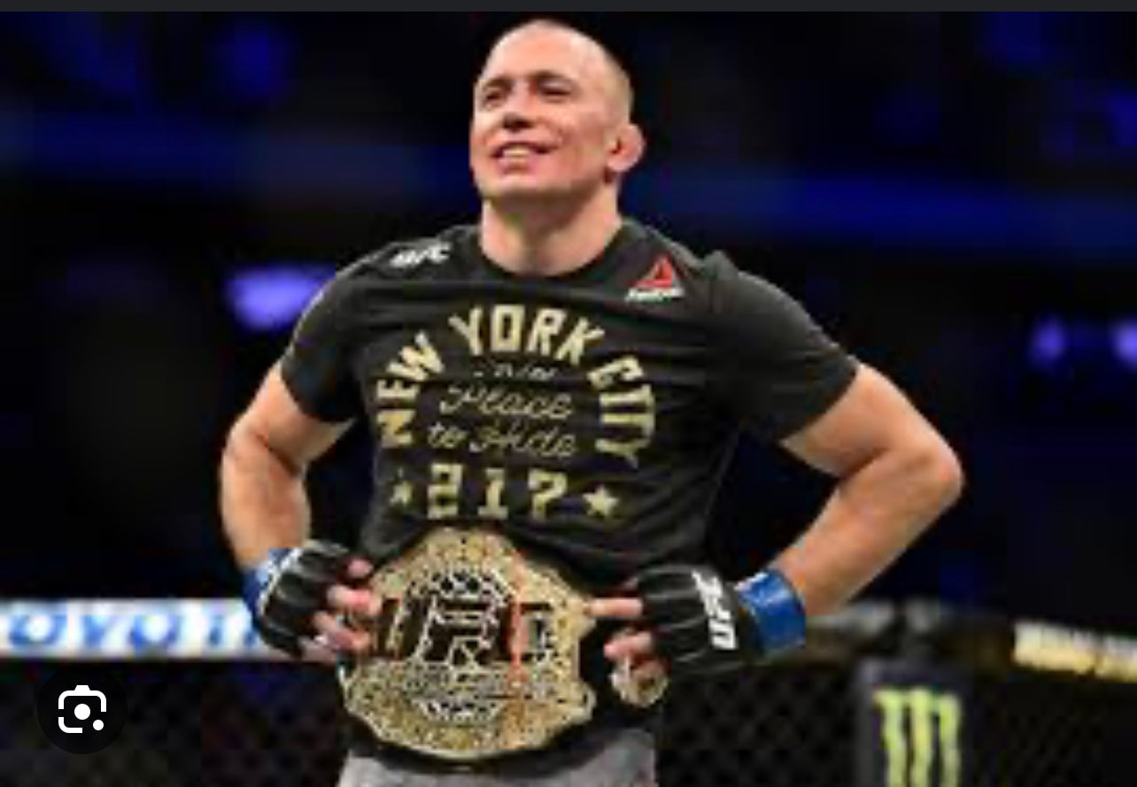 Georges St-Pierre announces grappling return.