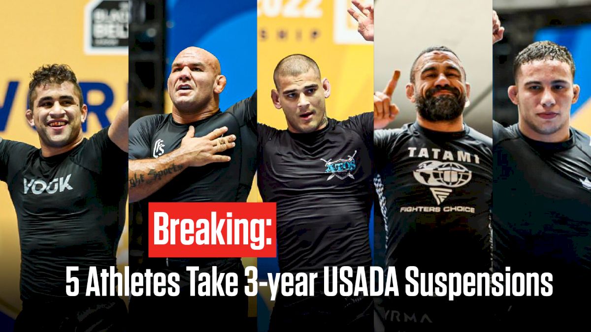 5 BJJ Athletes hit with IBJJF sanctions after No-Gi worlds