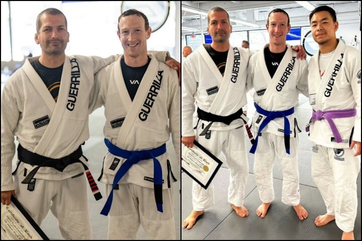 Mark Zuckerberg Promoted to Blue Belt In Brazilian Jiu-Jitsu