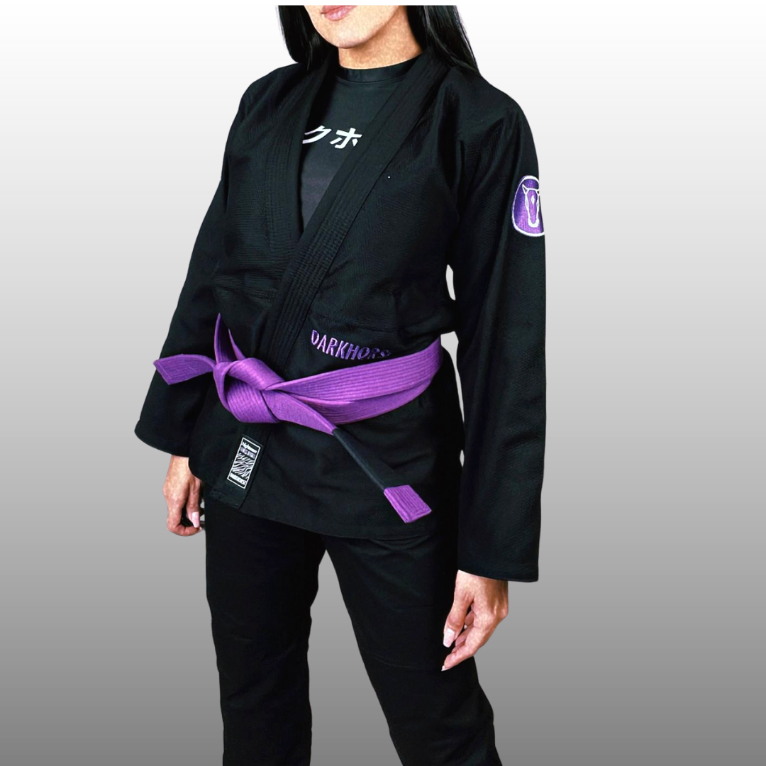 Nightmare Women's Gi - Black/Purple