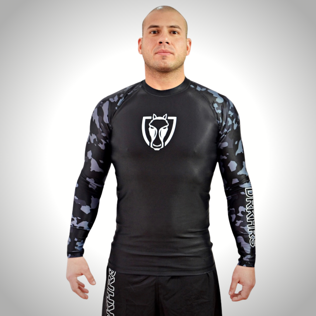 Camo Rash Guard - Long Sleeve